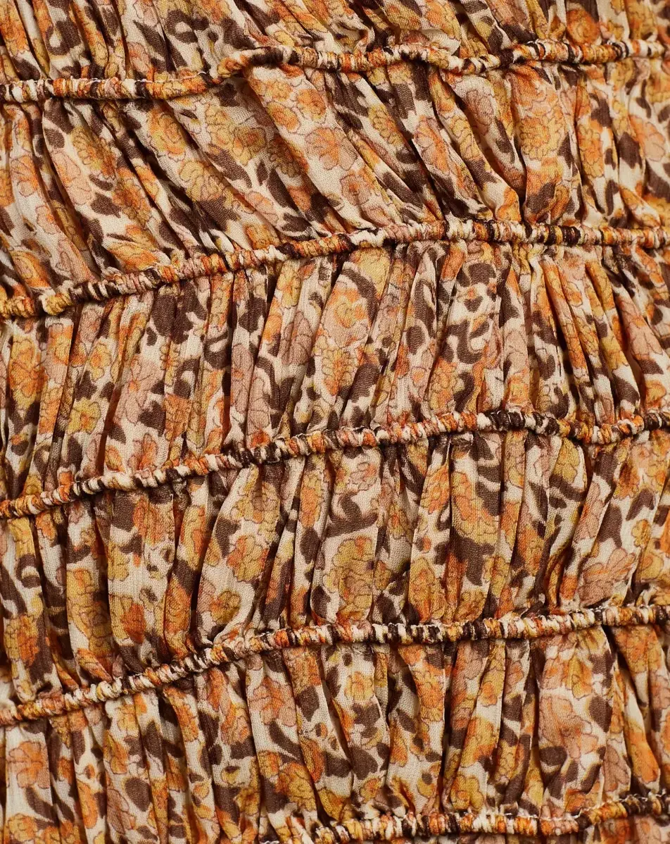 Shona Joy Colette Corded Mini Dress Print Size 8 - Image 6
