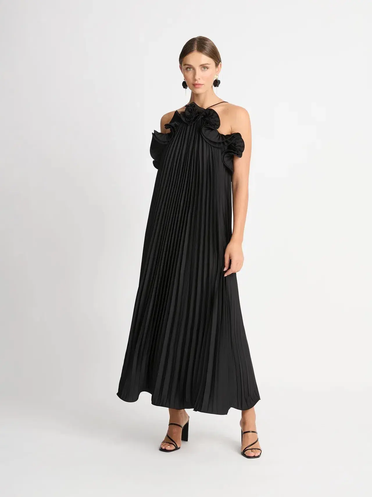 Sheike Eliza Maxi Dress Black Size 6 - Image 1