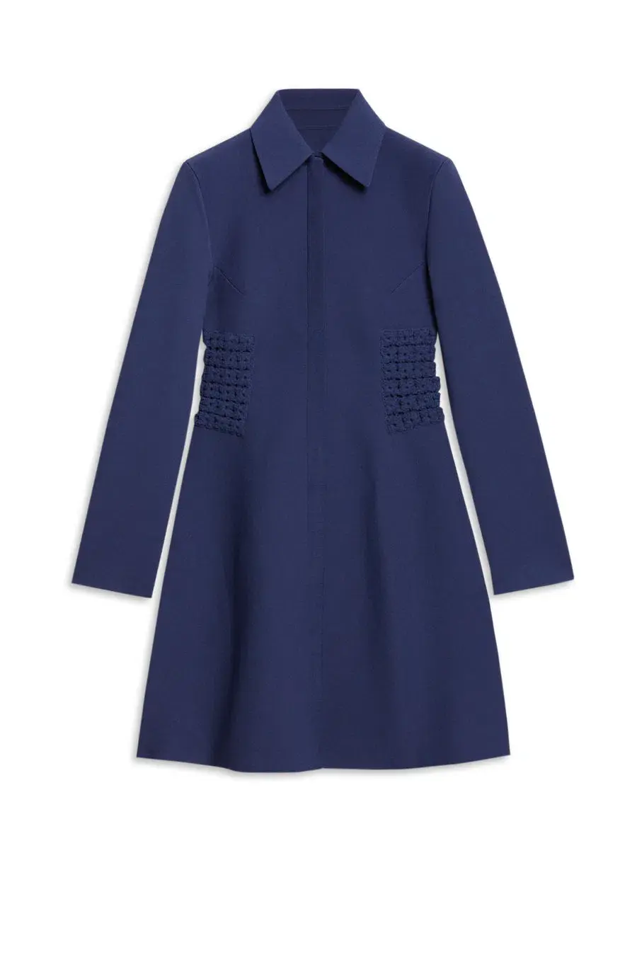 Scanlan Theodore Crepe Knit Daisy Shirt Dress Size M /Au 10 - Image 4