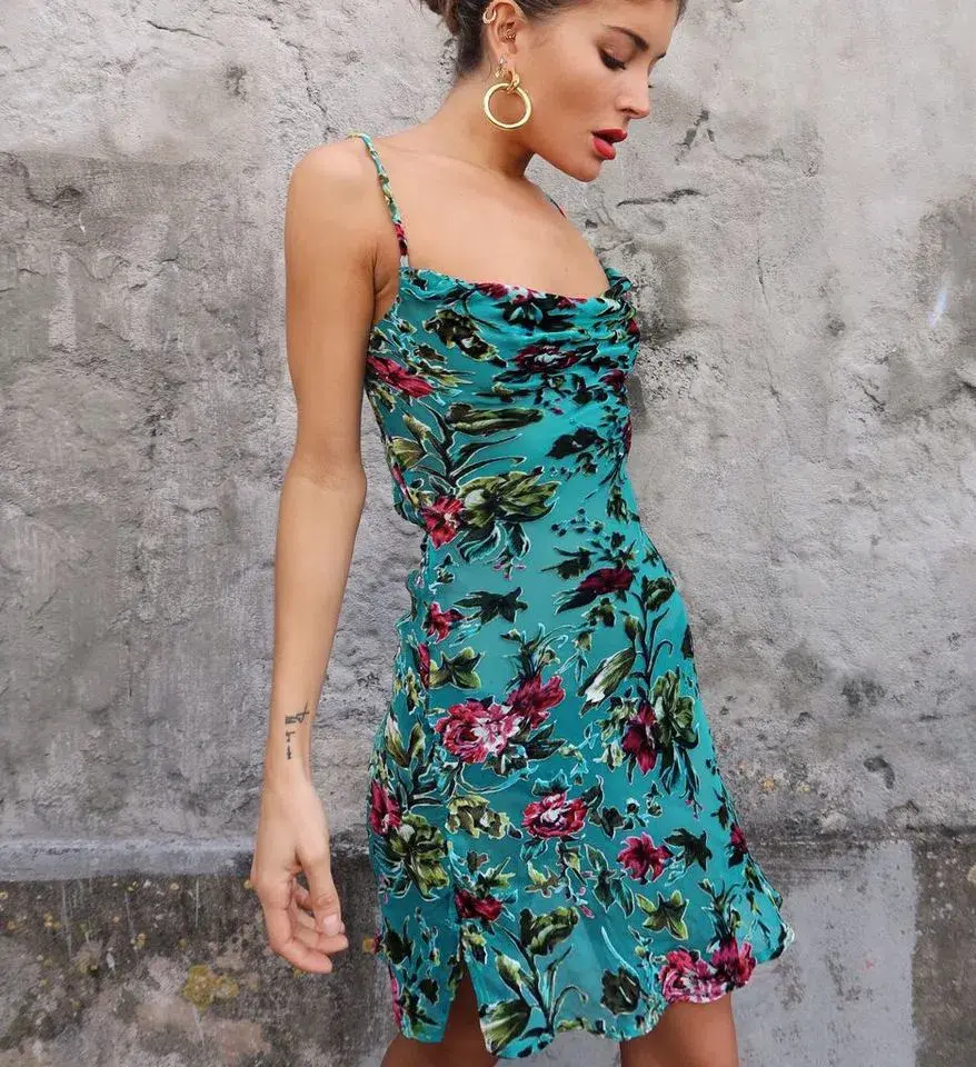 Rat & Boa Leila Mini Dress Floral Size 8 - Image 1