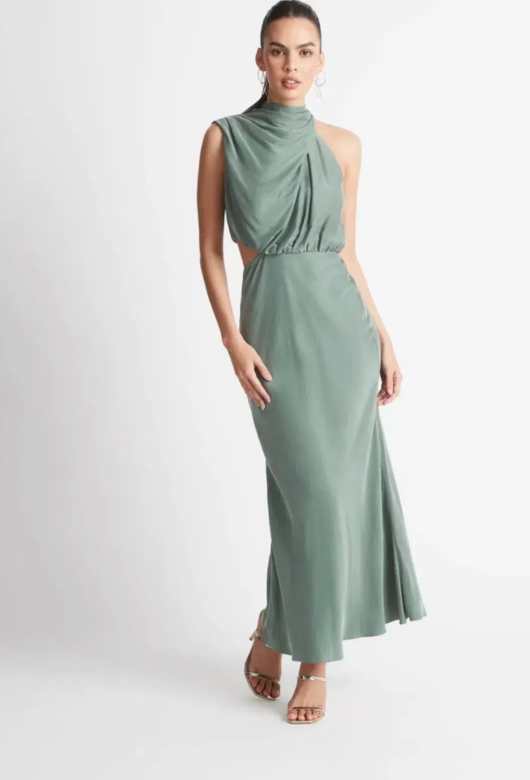 Sheike Park Ave Dress Green Size 14 - Image 1