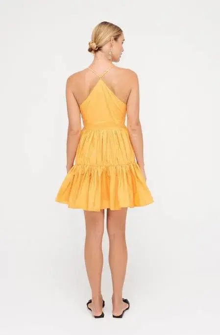 Sheike Tessa Mini Dress Orange Size 8 - Image 3