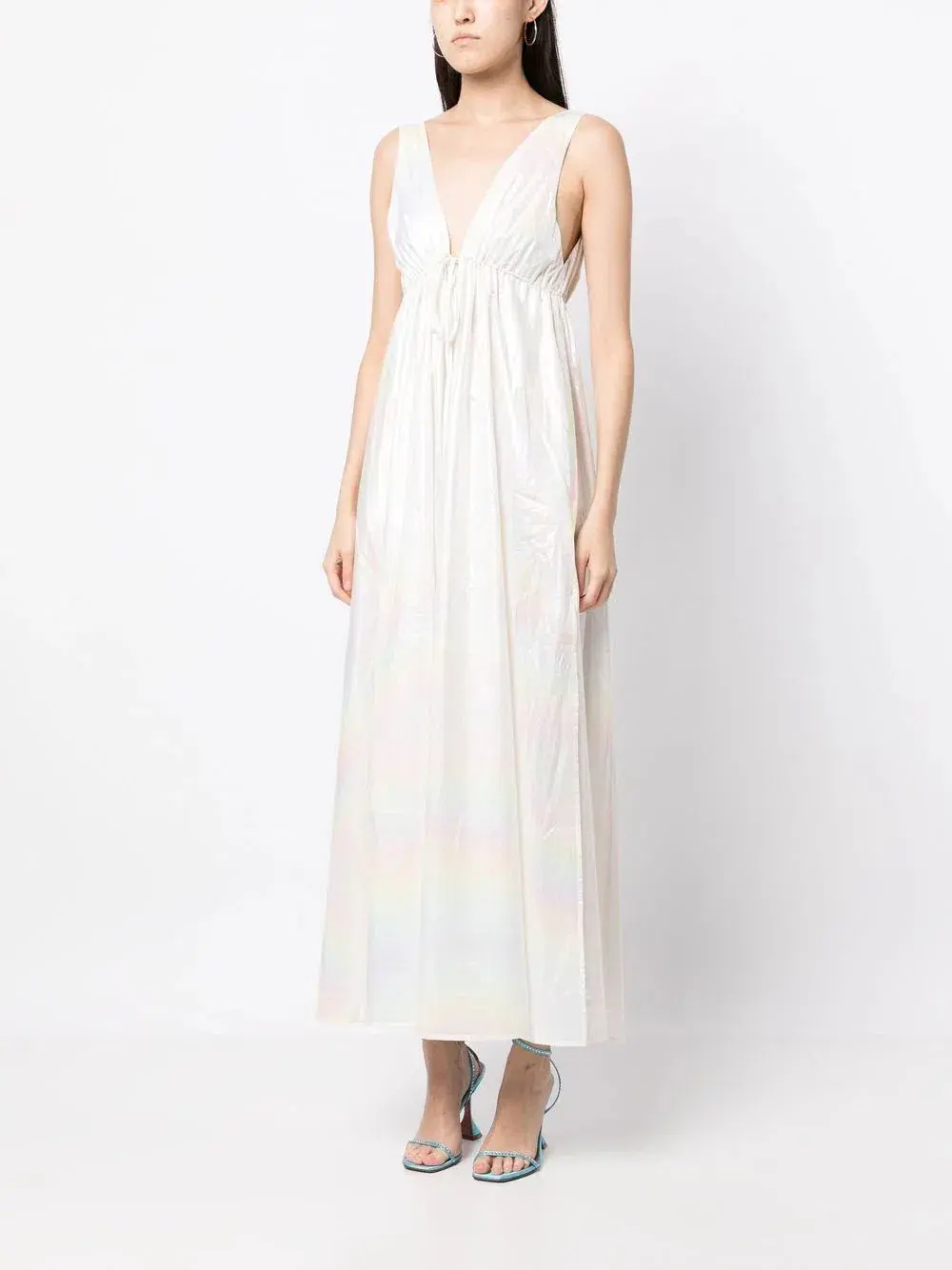 Manning Cartell Fantasy Island Maxi Dress White Size 8 - Image 1