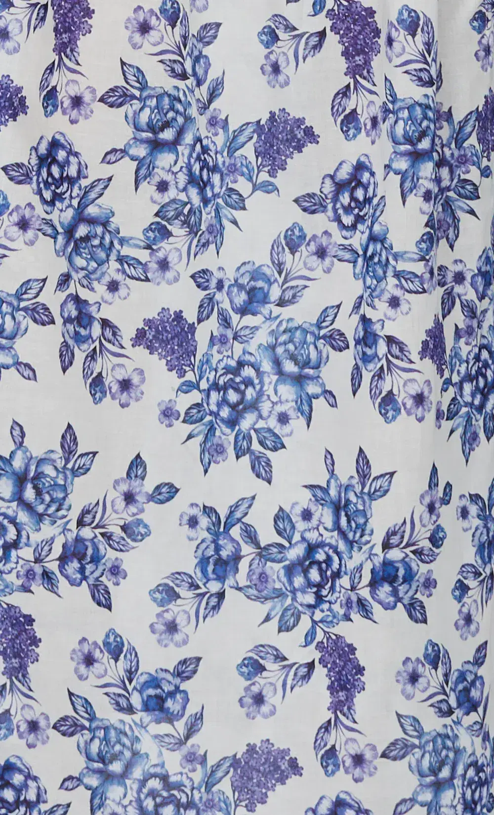 Bec & Bridge Audette Floral White Blue Strapless Linen Maxi Dress Floral Size XS/ AU 6  - Image 4