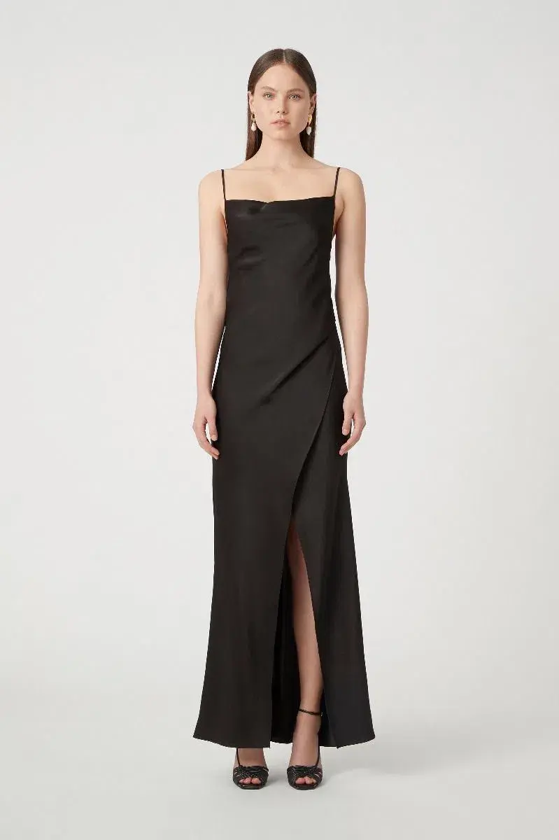 Camilla and Marc Blakely Dress in Black Size 8 for rent on The Volte - main image