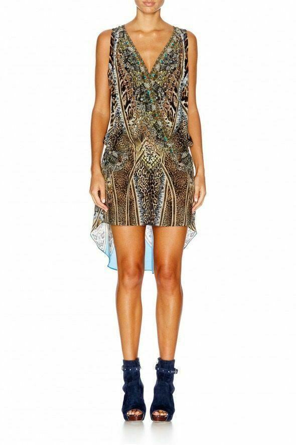 Camilla Rapturous Cross Over Dress - Size 6-10 - Image 1