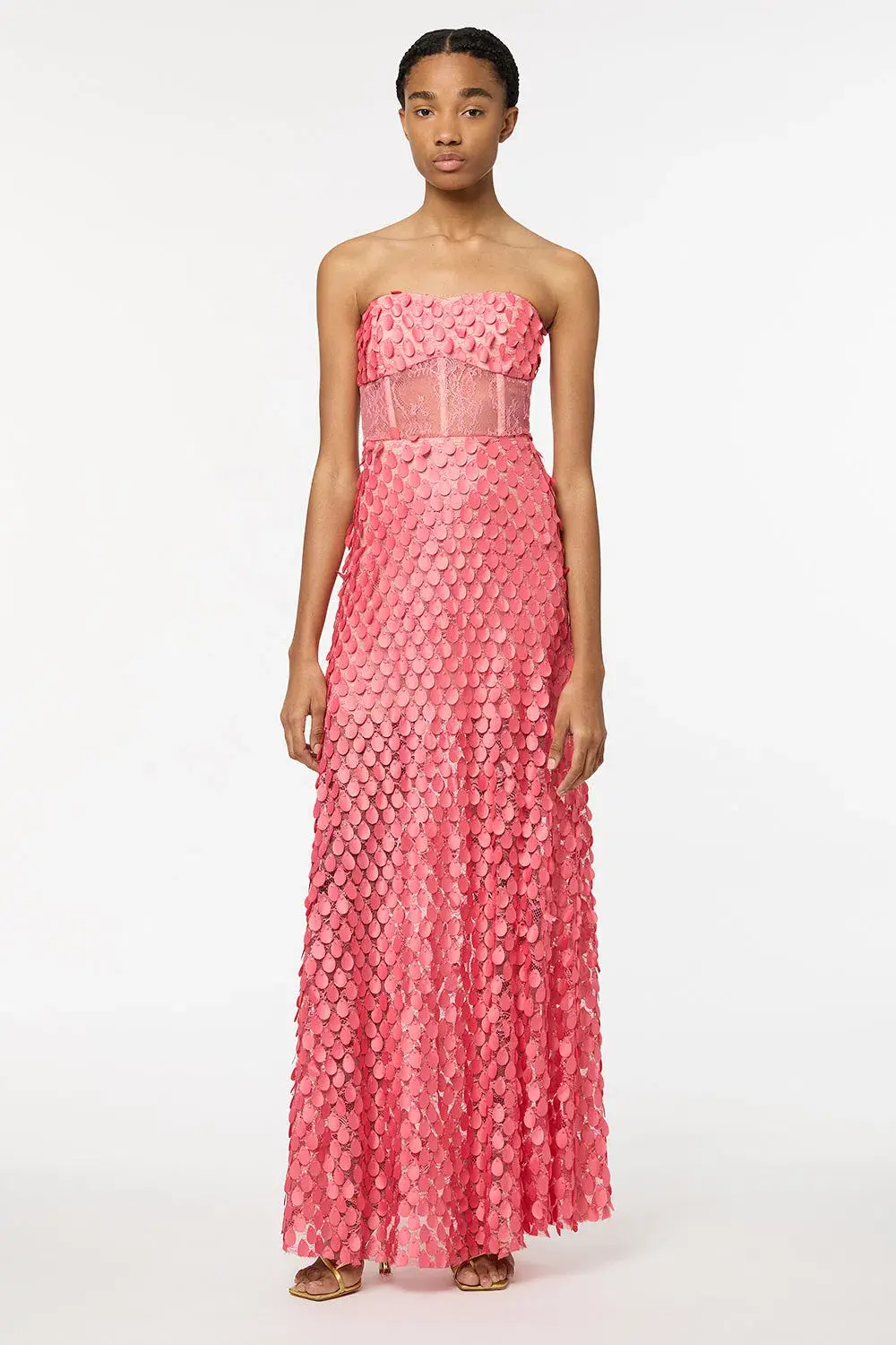 Manning Cartell Supreme Extreme Strapless Gown in Peony Size 8 - Image 1