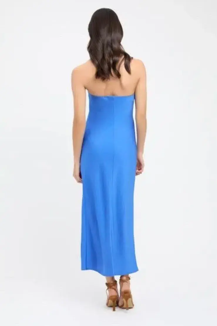 Kookai Milan Ivy Slip Midi Dress in Sapphire Size 40 / AU 12 for rent on The Volte - main image