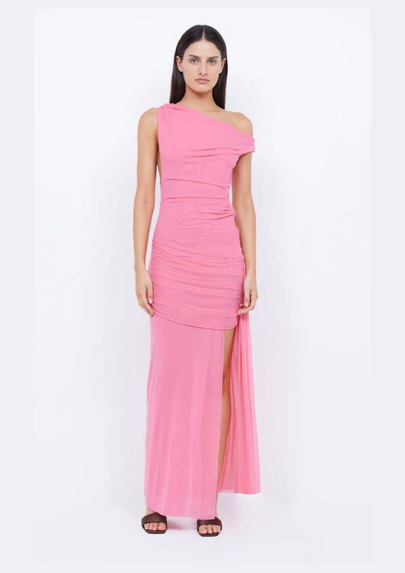Bec & Bridge Kailani Asym Dress Pink Size 10 - Image 1