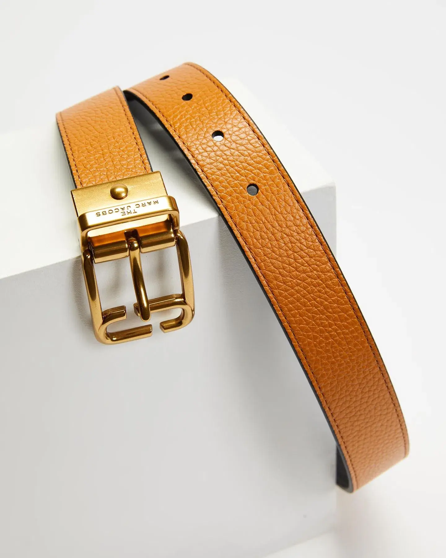 Marc Jacobs Reversible Belt Tan & Black 30mm - Image 2