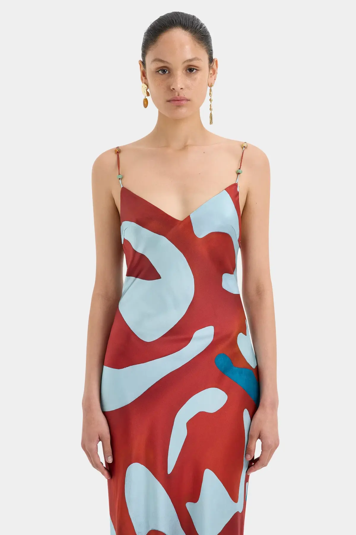 Sir The Label Frankie Slip Dress Multi Size 2 / AU 10 - Image 3