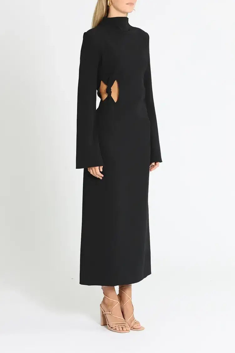 Camilla and Marc Knight Dress in Black Size 8 - Image 3