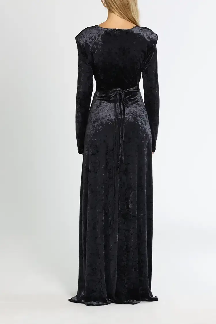 Camilla and Marc Brooks Maxi Dress in French Navy Size 14 - Image 3