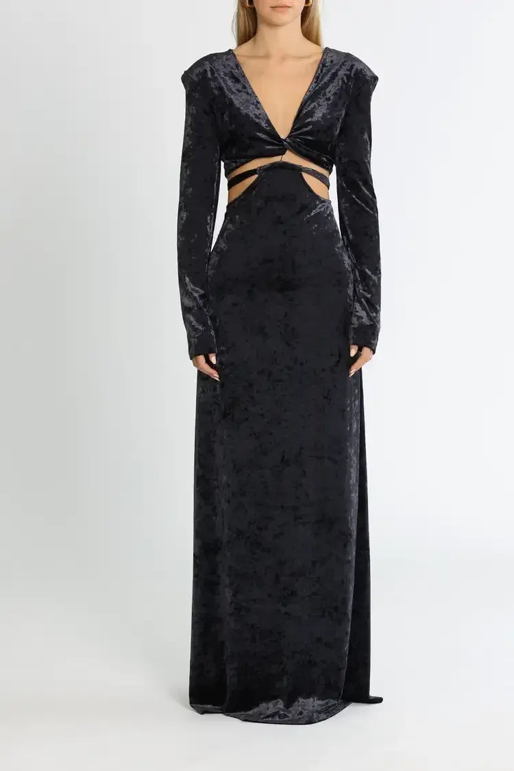 Camilla and Marc Brooks Maxi Dress in French Navy Size 14 - Image 1