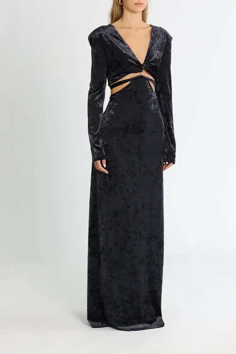 Camilla and Marc Brooks Maxi Dress in French Navy Size 14 - Image 2