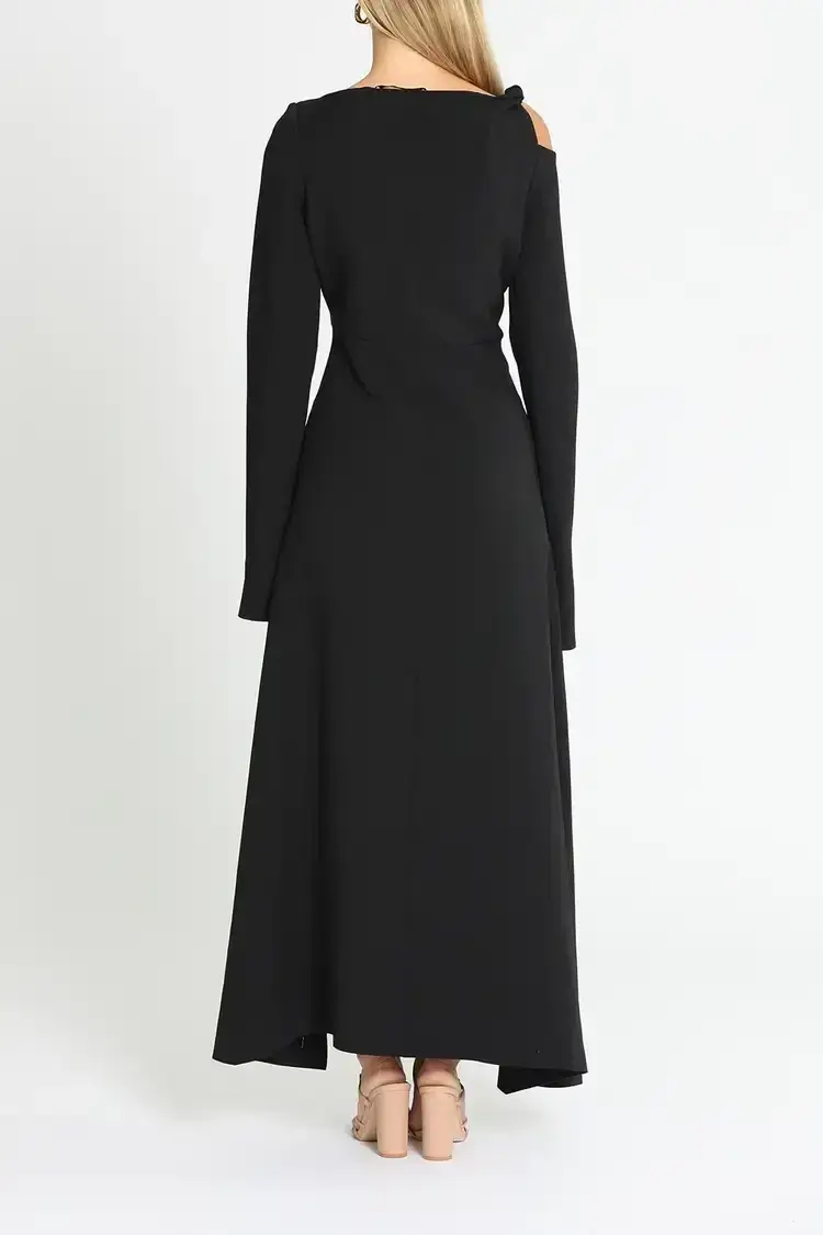 Camilla and Marc Grayson Midi Dress in Black Size 12 - Image 3