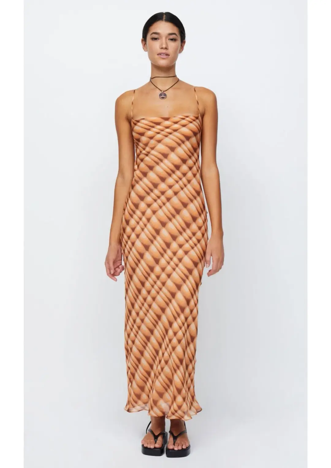 Bec & Bridge Soleil Slip Maxi Dress Print Size 8 for rent on The Volte - main image