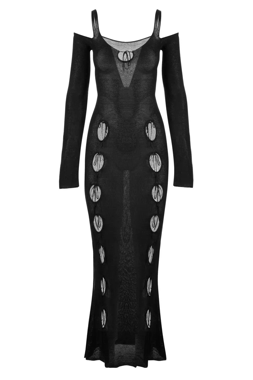 Asta Resort Ysabel Dress Black Size 8  - Image 6
