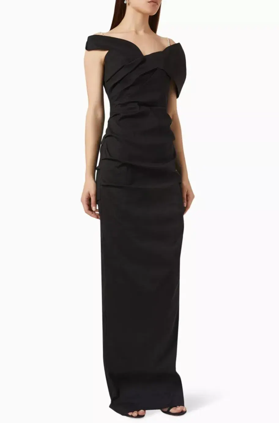 Rachel Gilbert Dahli Gown Black Size 3/ AU12 - Image 2