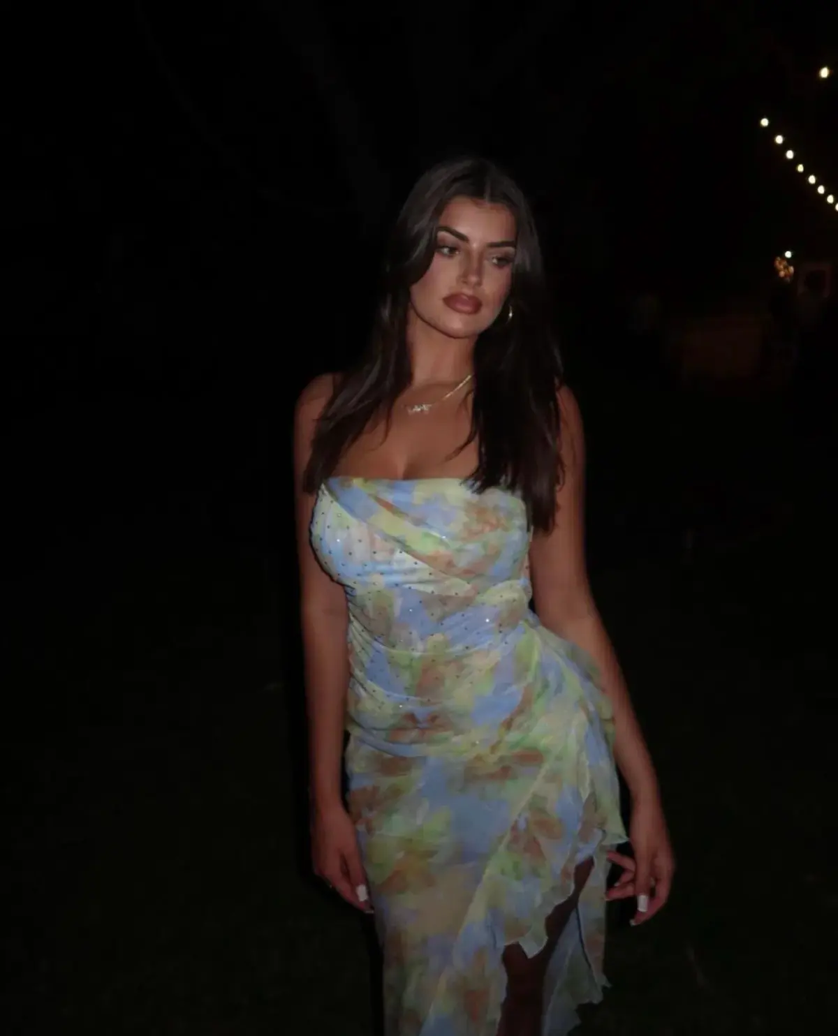 Bec & Bridge Zephy Asym Dress Floral Size AU 10 - Image 5