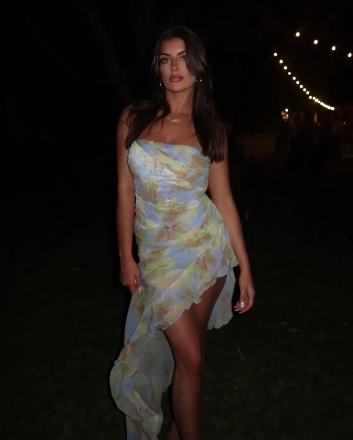 Bec & Bridge Zephy Asym Dress Floral Size AU 10 - Image 6