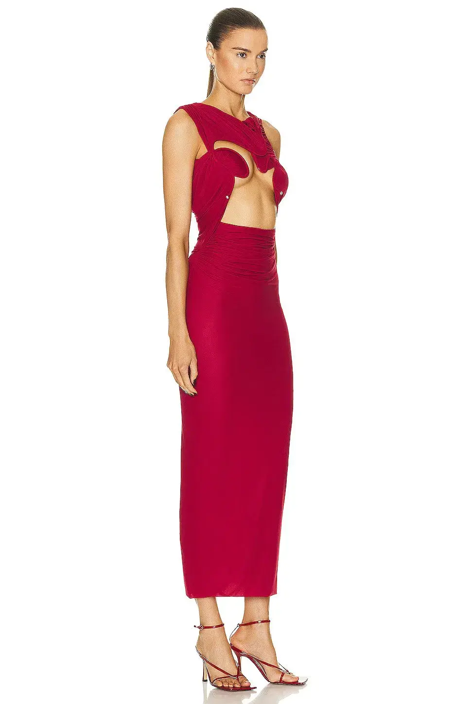 Christopher Esber Venus Tank Dress Cherry Size 8 - Image 2