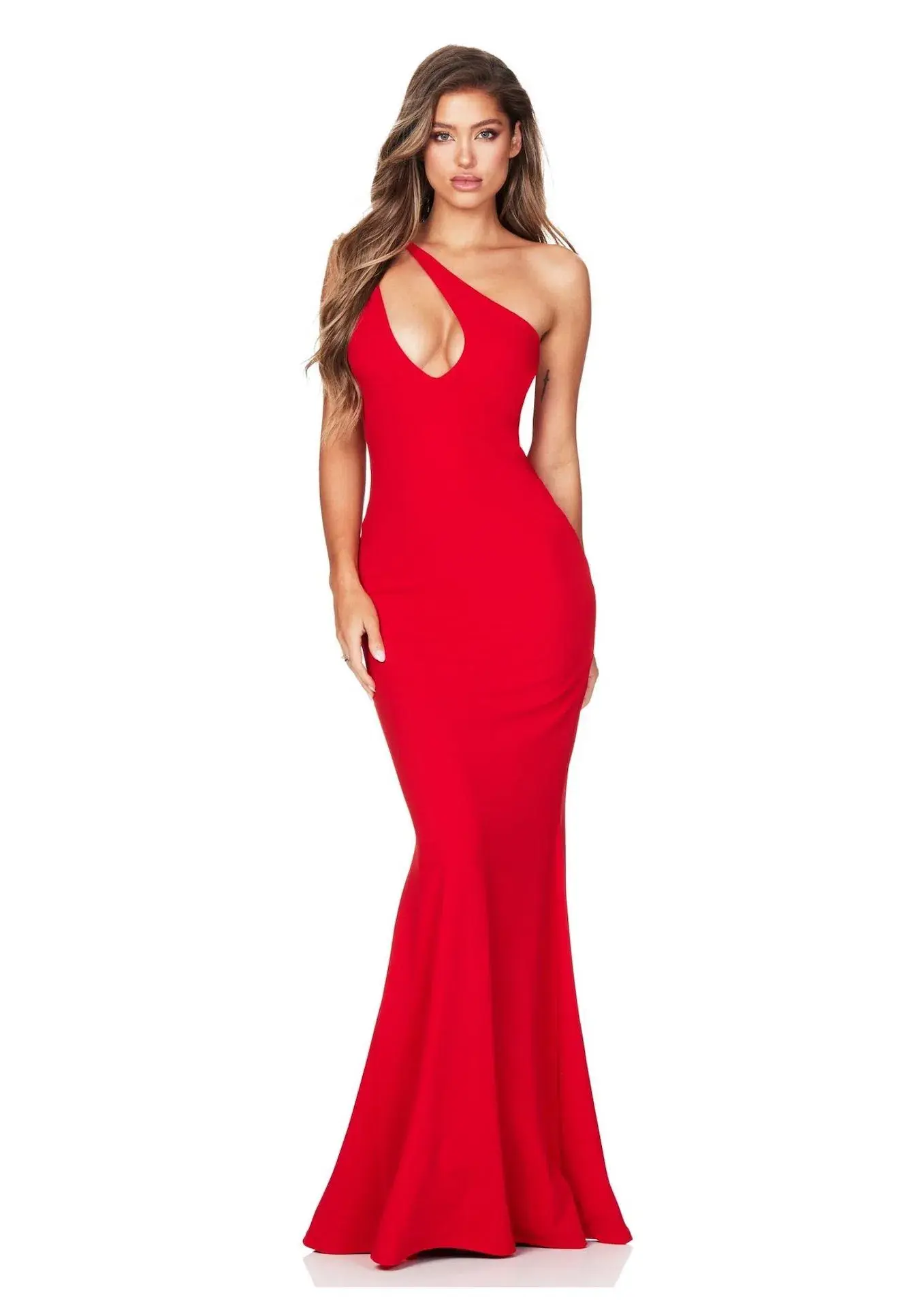 Love Nookie Lexi OS Gown Red Size S / AU 8 - Image 1