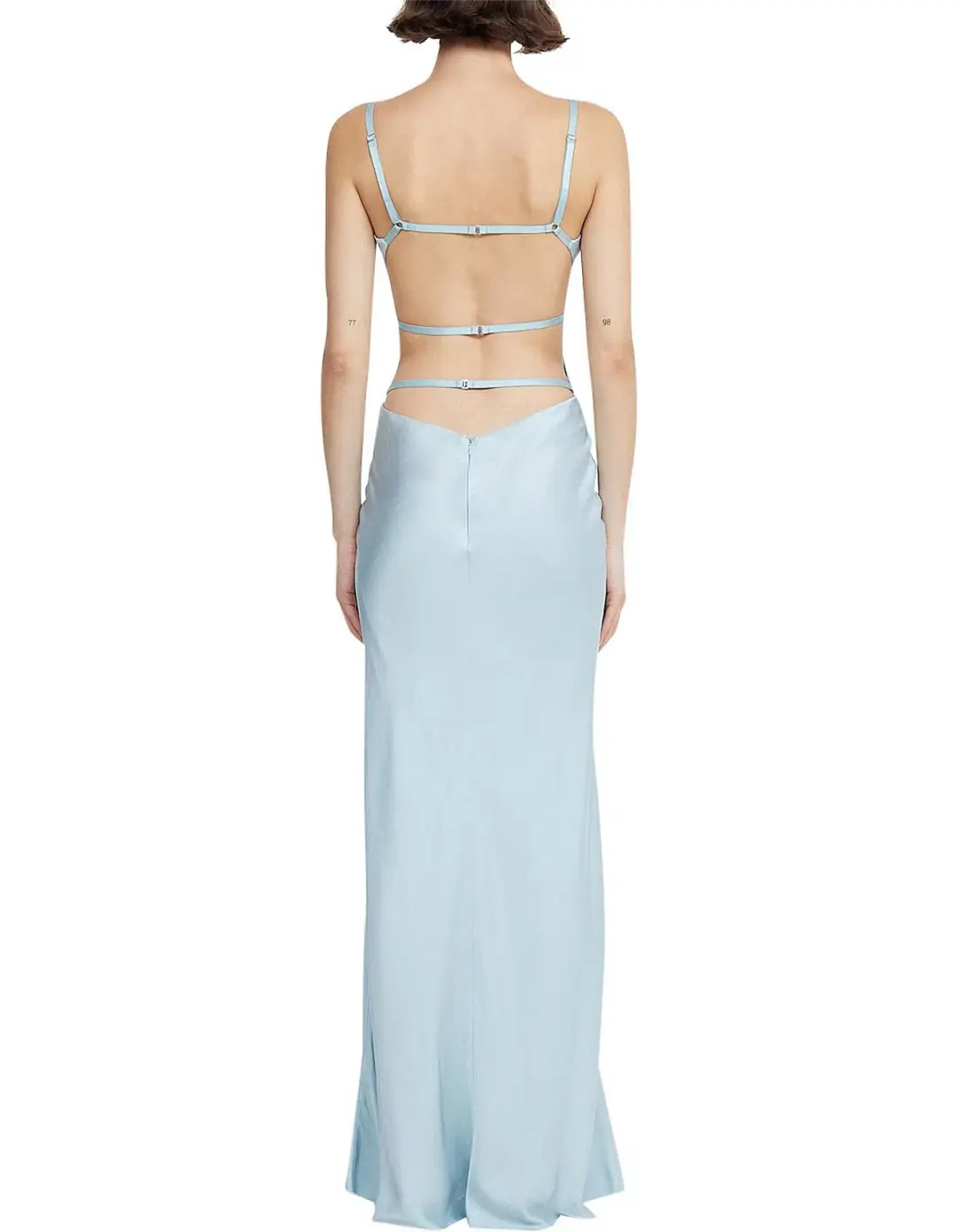 Bec & Bridge Diamond Days Strap Maxi Dress Cloud Blue Size 10 for rent on The Volte - main image