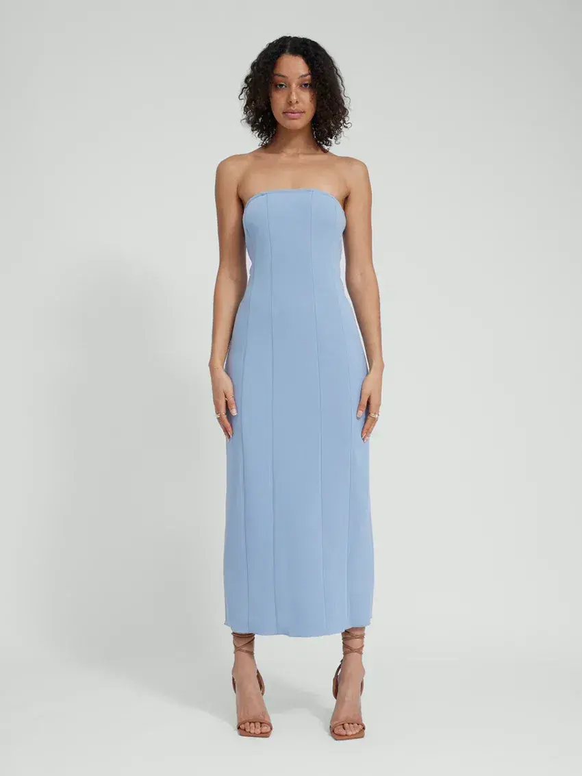 Tojha Prim Dress Blue Size 10  - Image 1