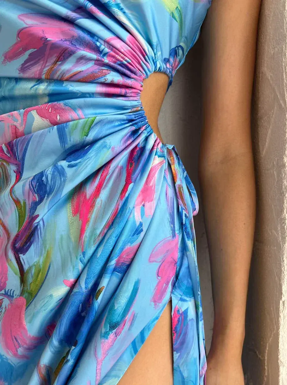 Sonya Moda Nour Zuri Dress Floral Size 8 - Image 4