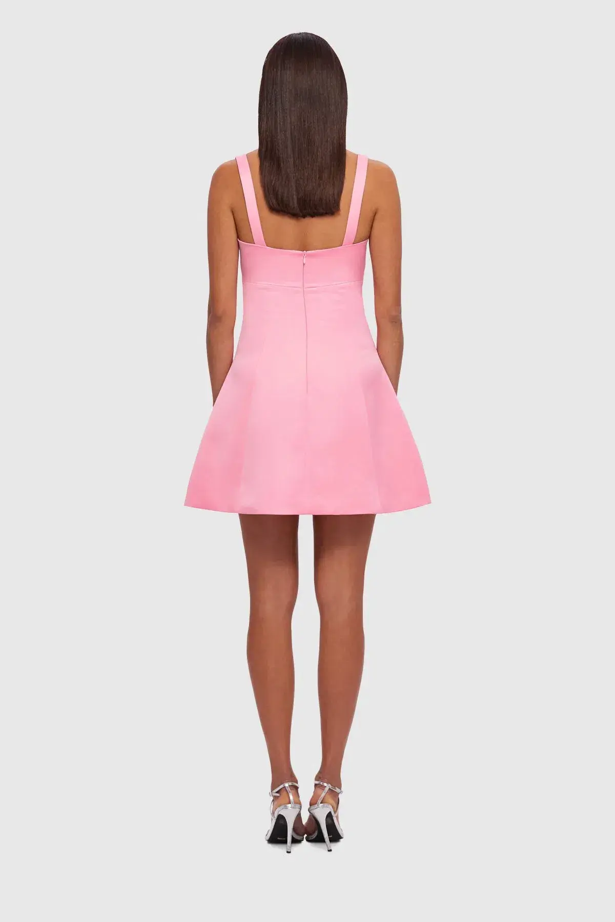 Leo Lin Jacinta Mini Dress in Bubblegum Size 10 - Image 4