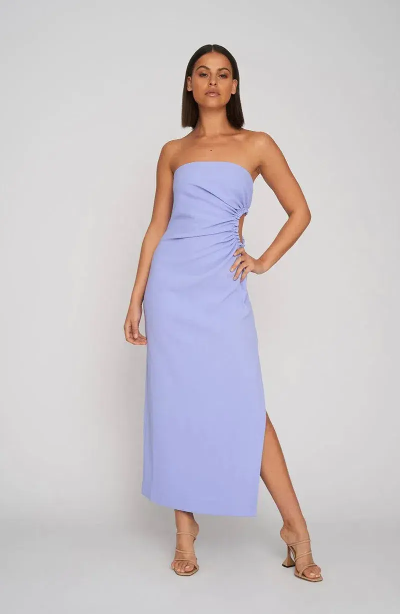 By Johnny Selena Strapless Dress Violet Size 10 - Image 1