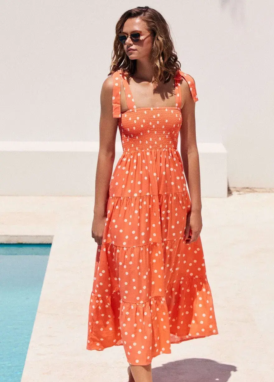 Mister Zimi Savannah Tie Dress in Koh Phi Phi Print Size 10  - Image 1