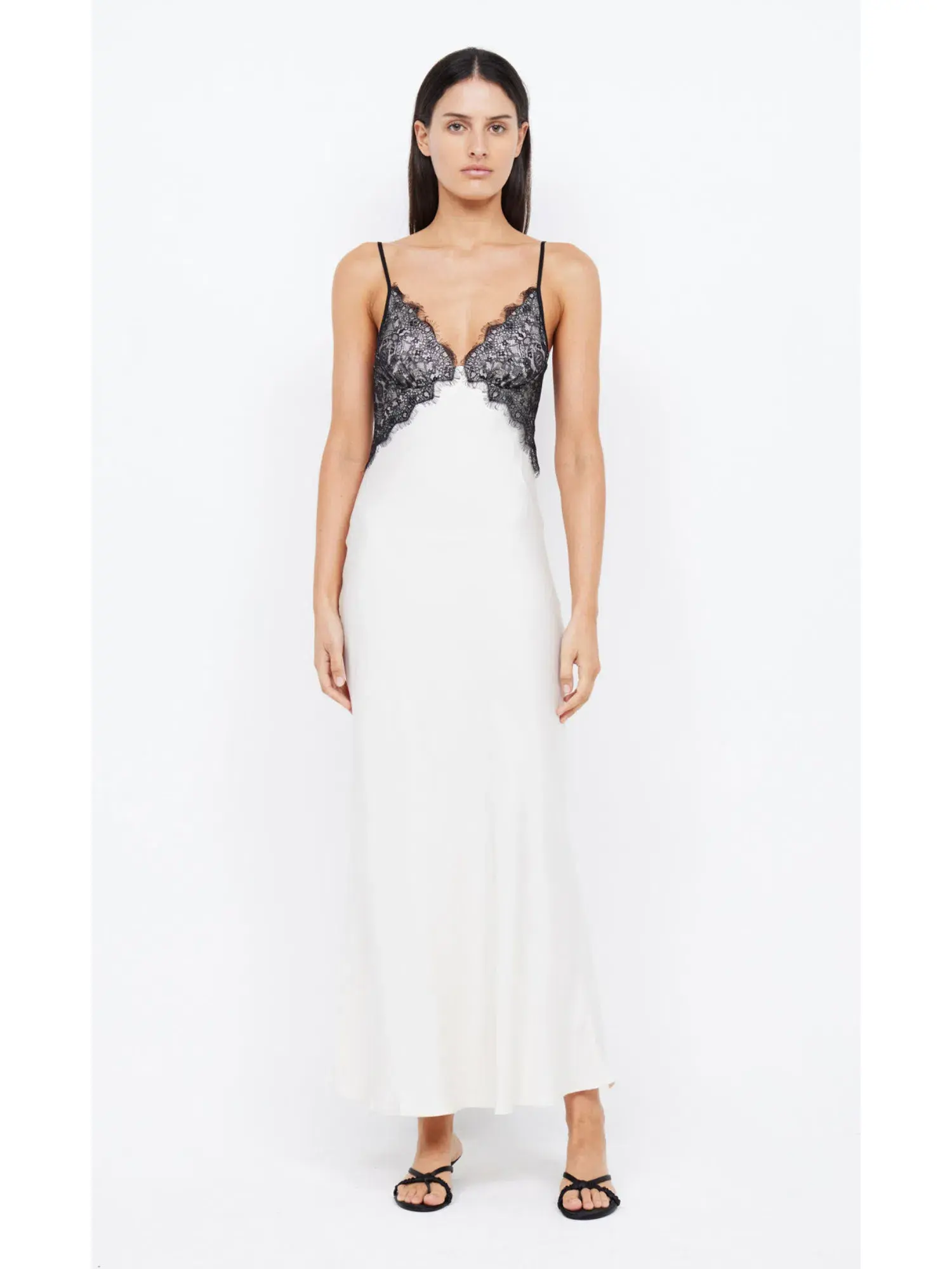 Bec & Bridge Emery Lace Maxi Dress White Size AU 8 - Image 1