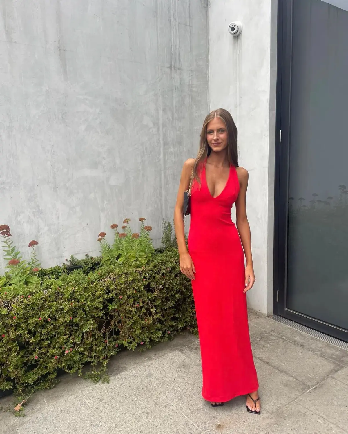Effie Kats Eiza Gown Red Size S/Au 8 - Image 1