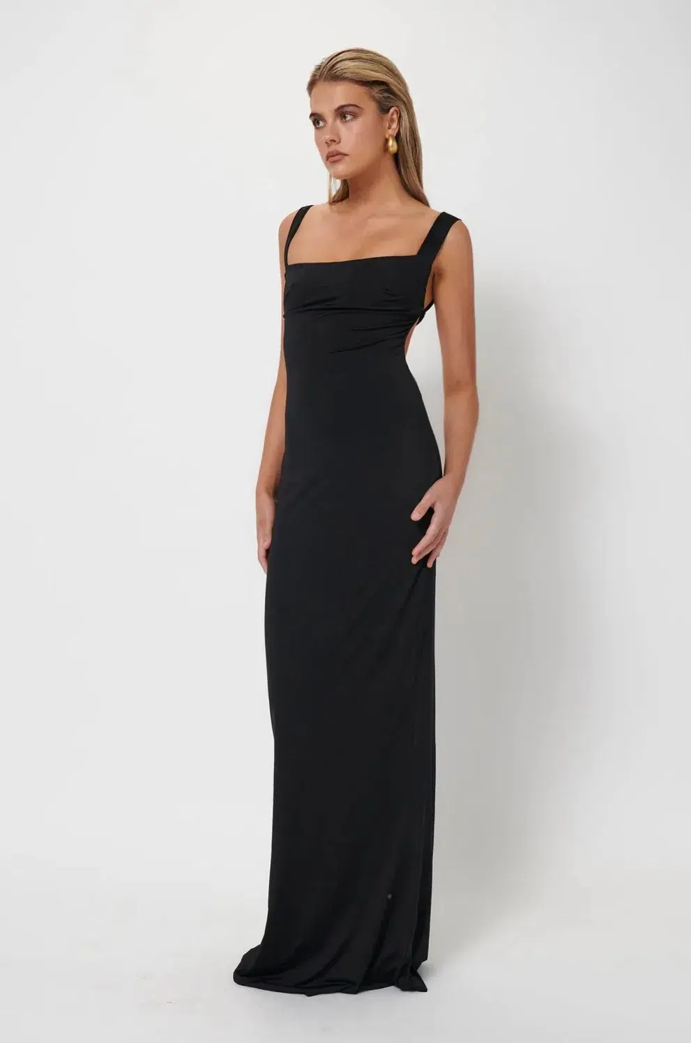 Effie Kats Helena Gown Black Size XS/AU 6 - Image 3