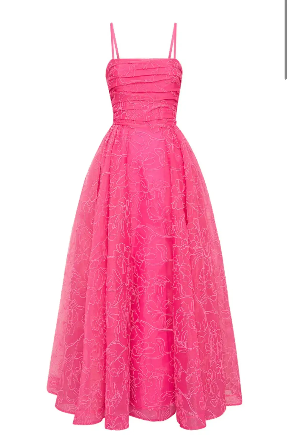 Aje Evangeline Cornelli Maxi Dress Pink Size 8 - Image 6