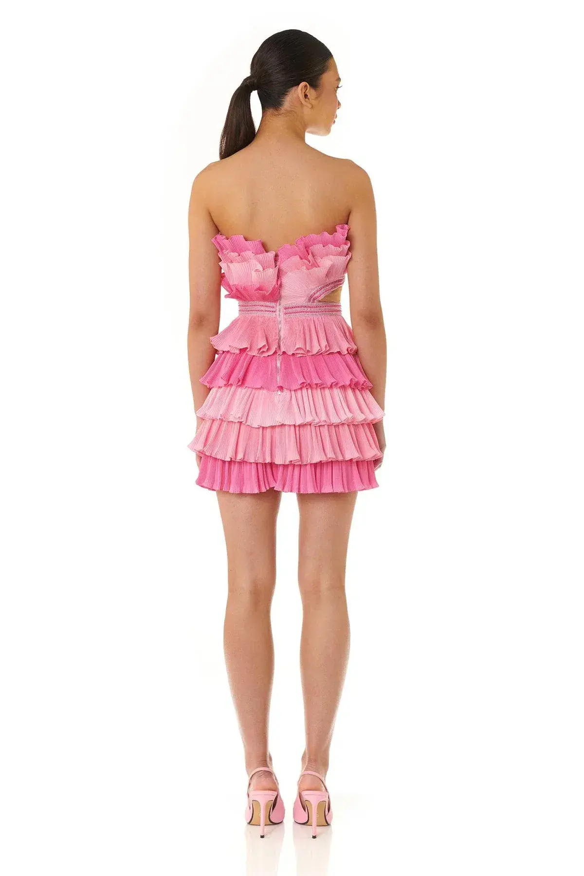 Eliya The Label Josephine Mini Dress Pink Size XS / AU 6 - Image 5