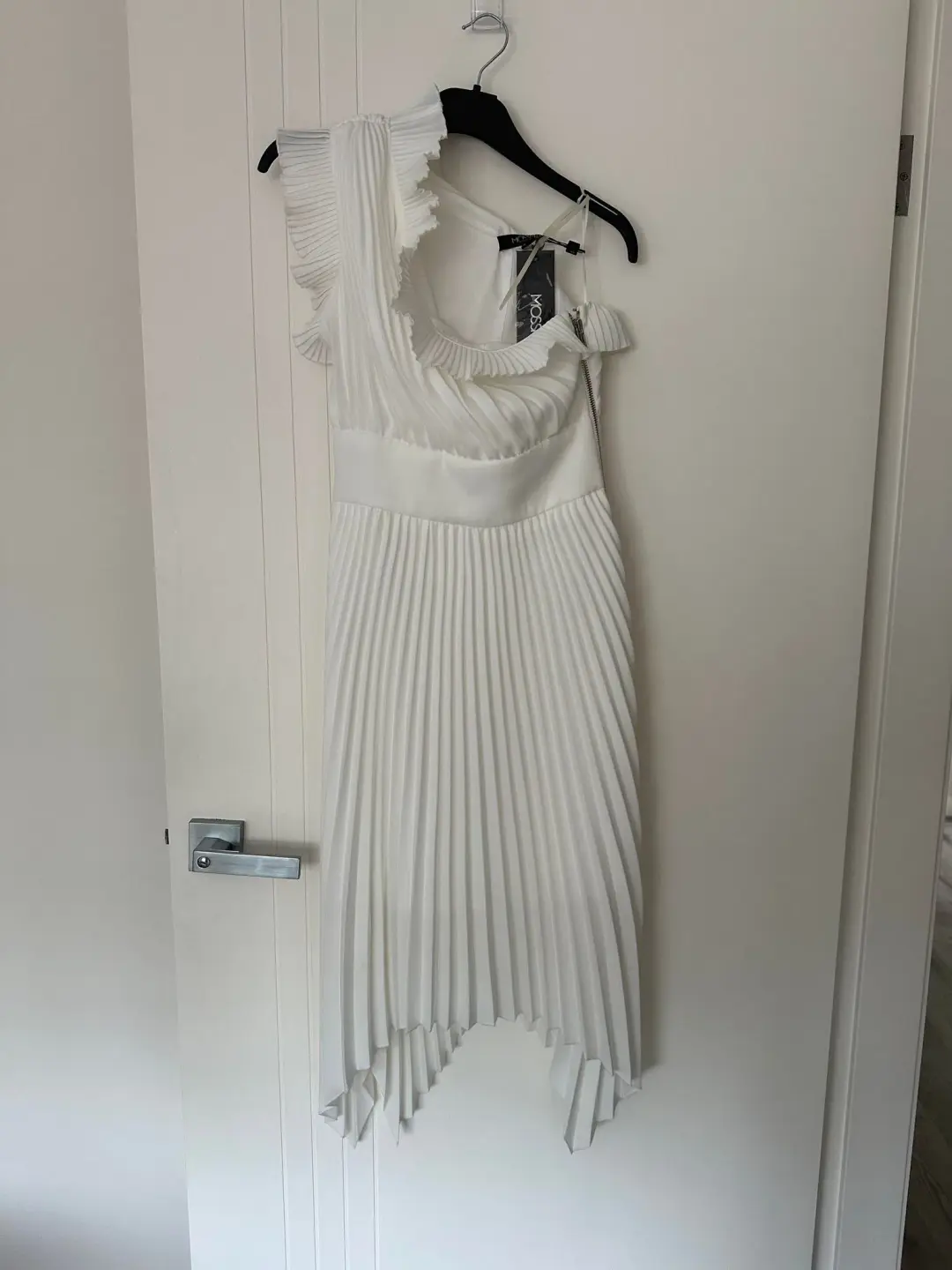  Mossman The Lady Like Midi Dress White Size 6 for rent on The Volte - main image