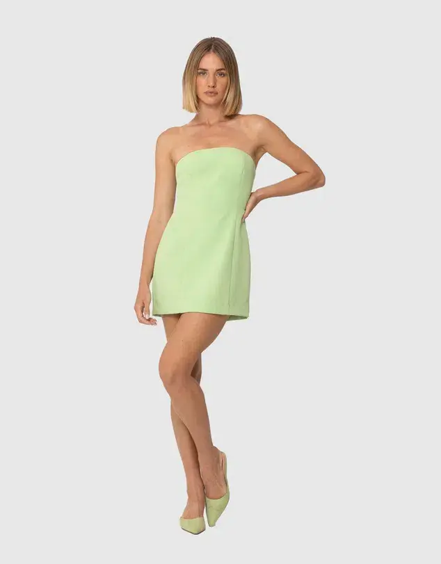 The Wolf Gang Ravello Mini Dress Mint Green Size XS / AU 6 - Image 8