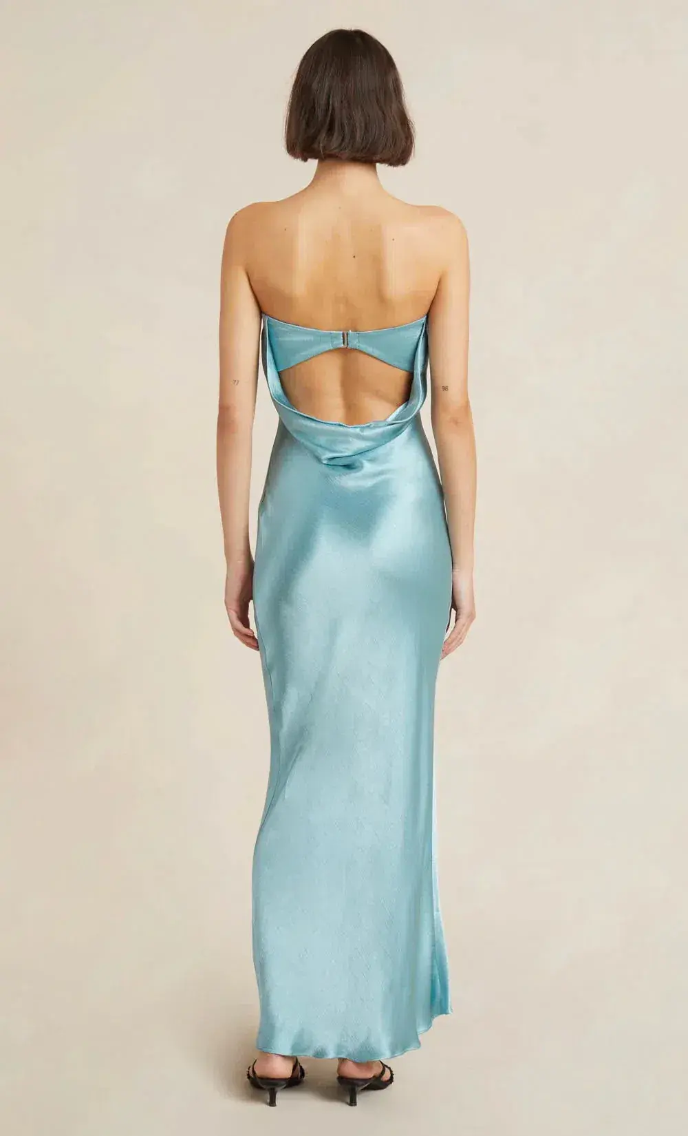 Bec & Bridge Moondance Maxi Dress Sea Spray Size 10 - Image 3