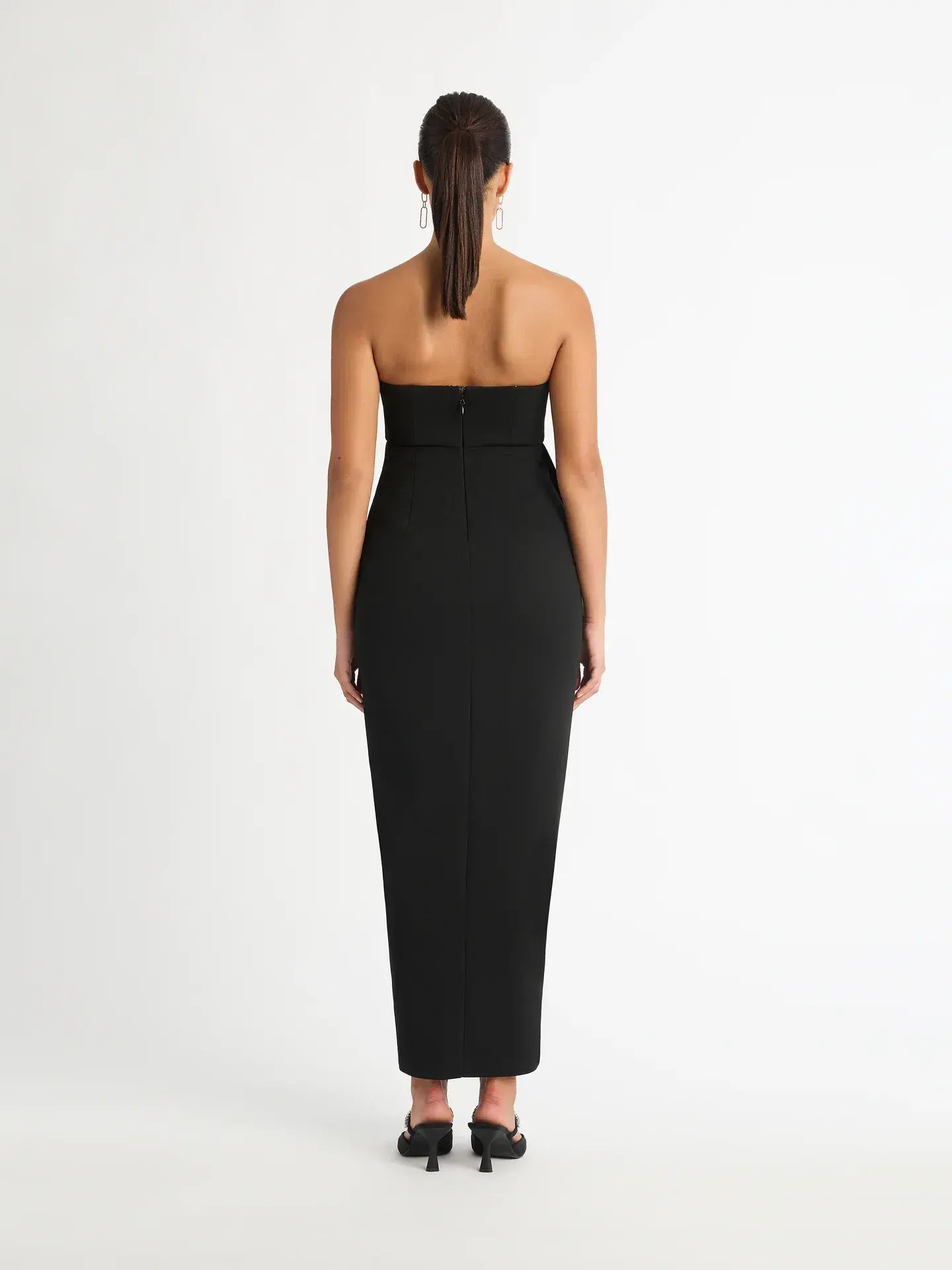 Sheike Origami Dress Black Size 16 - Image 3