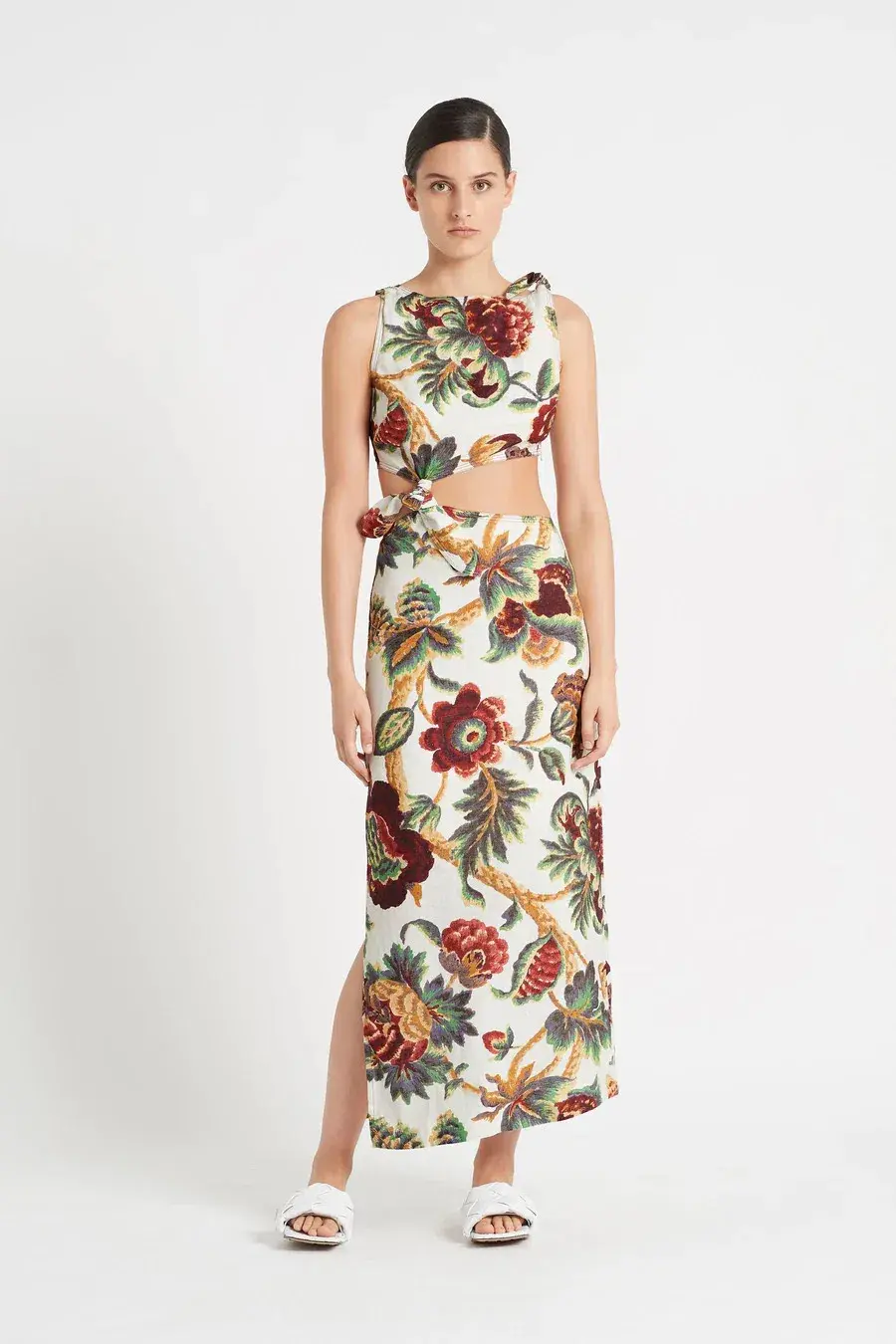 Sir The Label Ambroise Knot Dress Multi Size AU 2 / AU 10 - Image 1