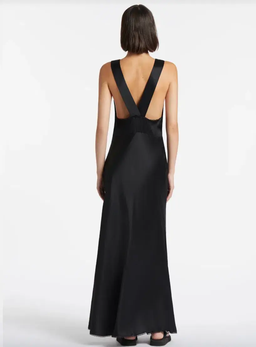 Sir The Label Aries Cut Out Gown Black Size 1 / AU 8 - Image 2