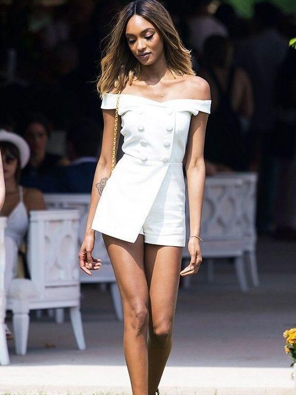 MISHA Carmela Playsuit White Size 8 - Image 4