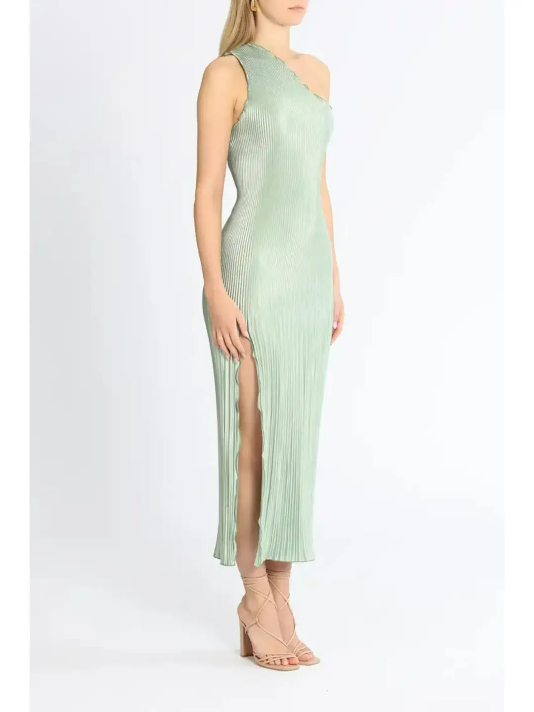 Lidee Soiree Gigi Gown in Sage Size AU 10 for rent on The Volte - main image