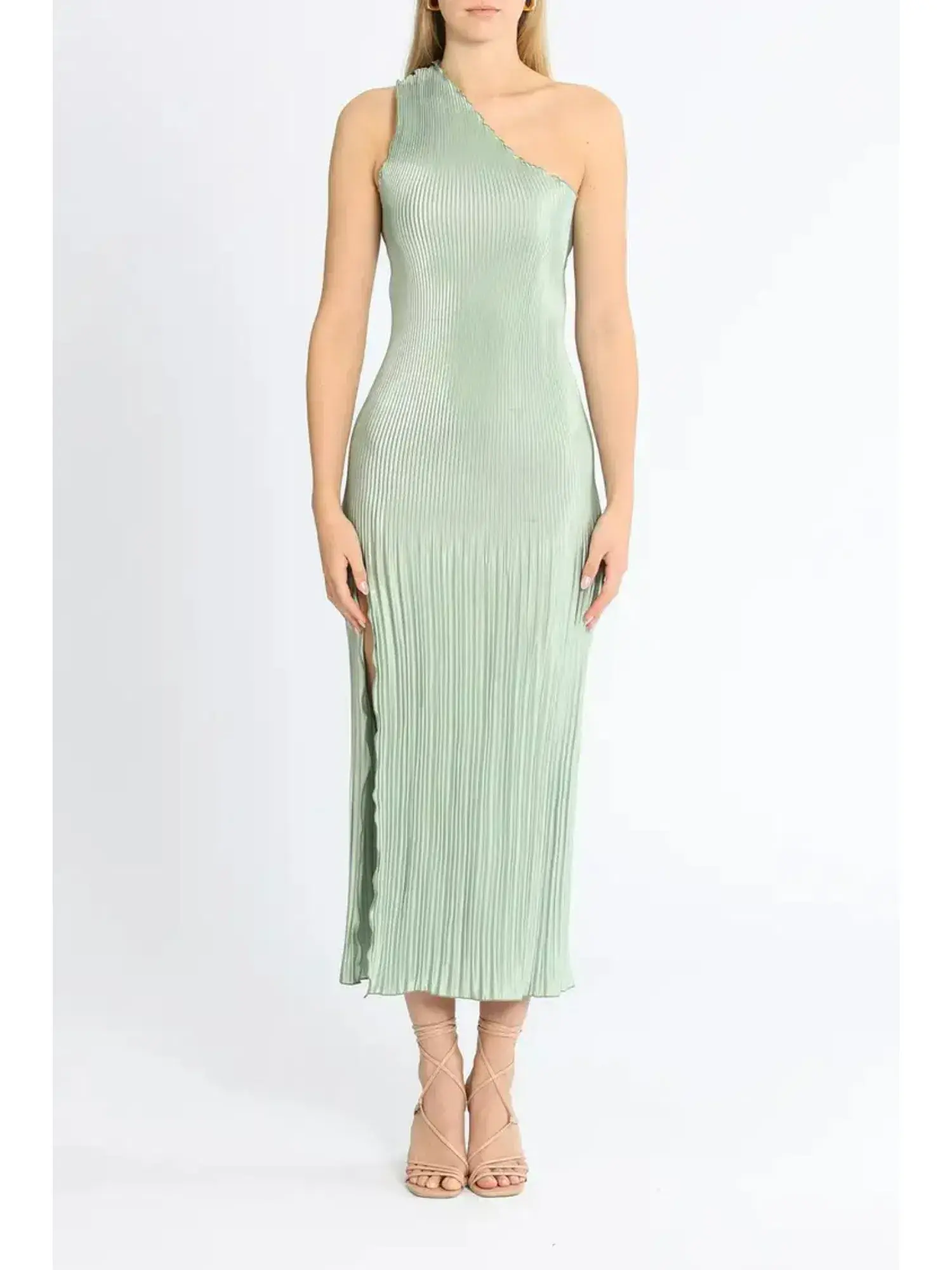 Lidee Soiree Gigi Gown in Sage Size AU 10 - Image 1