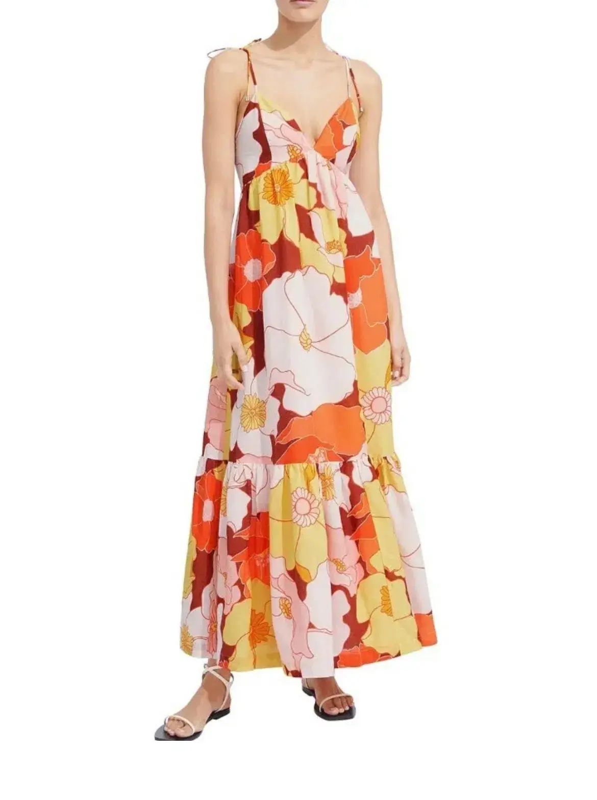 Steele Farida Dress Multi Floral Size Small/ Au 8 - Image 2