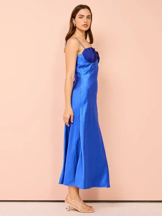 Rachel Gilbert Ryder Dress Saphire Size 12 - Image 2