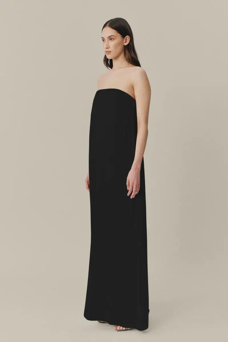 Ginger & Smart Cursive Gown Black Size 8 - Image 3